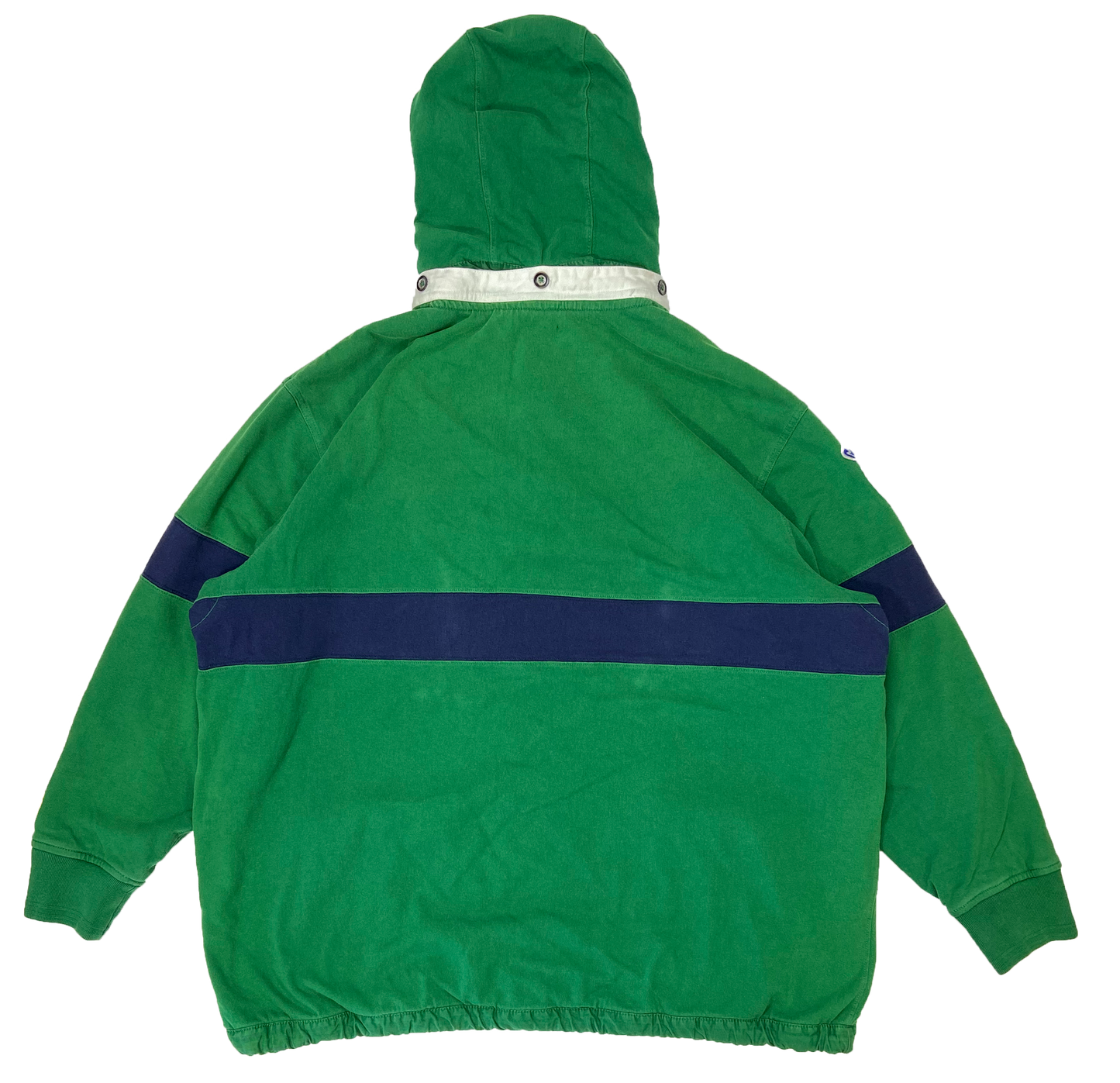 90's Polo Ralph Lauren Ski Patrol Vintage Hoodie Rugby Shirt / 1838