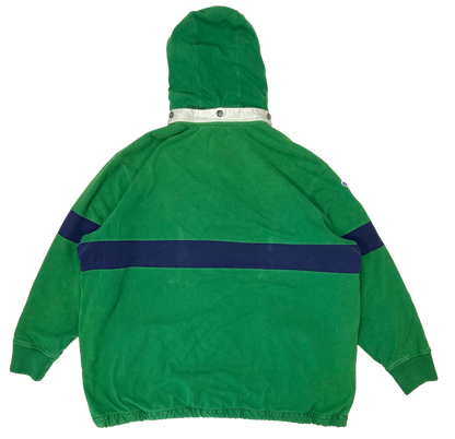 90's Polo Ralph Lauren Ski Patrol Vintage Hoodie Rugby Shirt / 1838