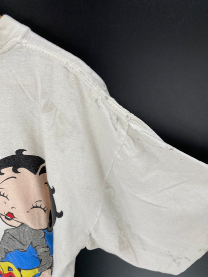 1994 BETTY BOOP MADE IN USA Size XL Vintage T- shirt / 9552