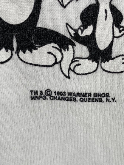 90’s WARNER BROS. LOONEY TUNES Made in USA Size XL Vintage T-Shirt / A7608
