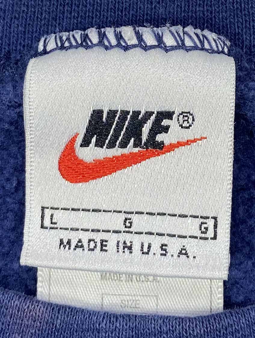 90's NIKE MICHIGAN Made in USA Size L Vintage Sweat-Shirt / K8147