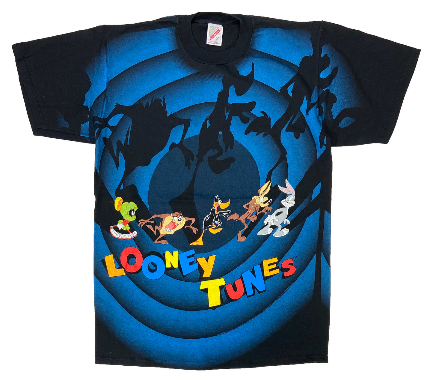 90's Vintage Looney Tunes All over print T-Shirt / 1896