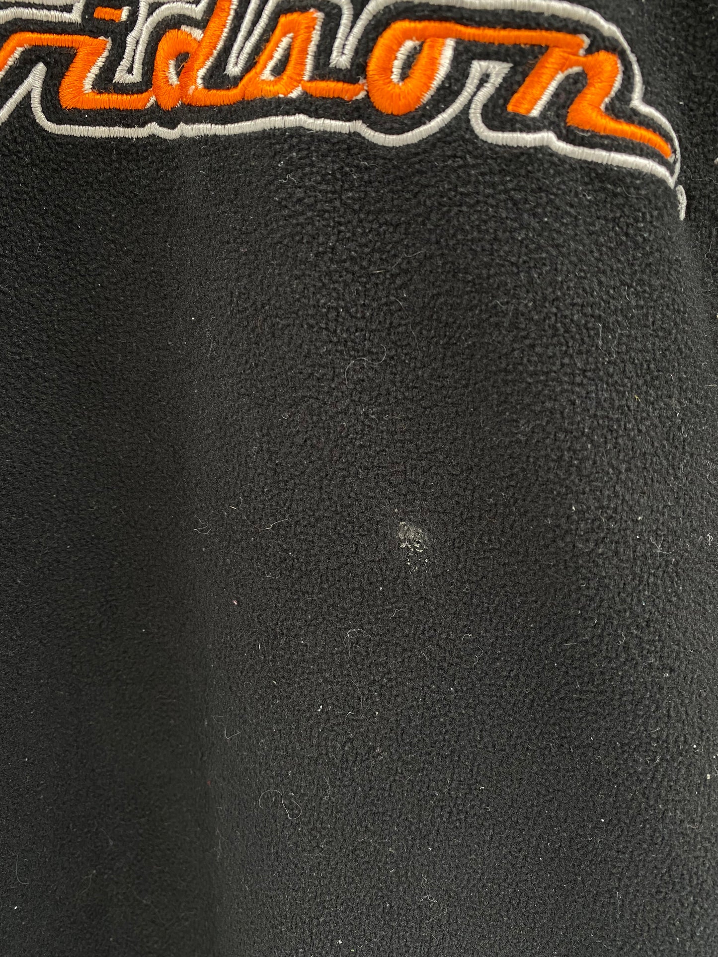 Vintage HARLEY DAVIDSON Approx. Size XL Half Zip Sweat-shirt / K3975