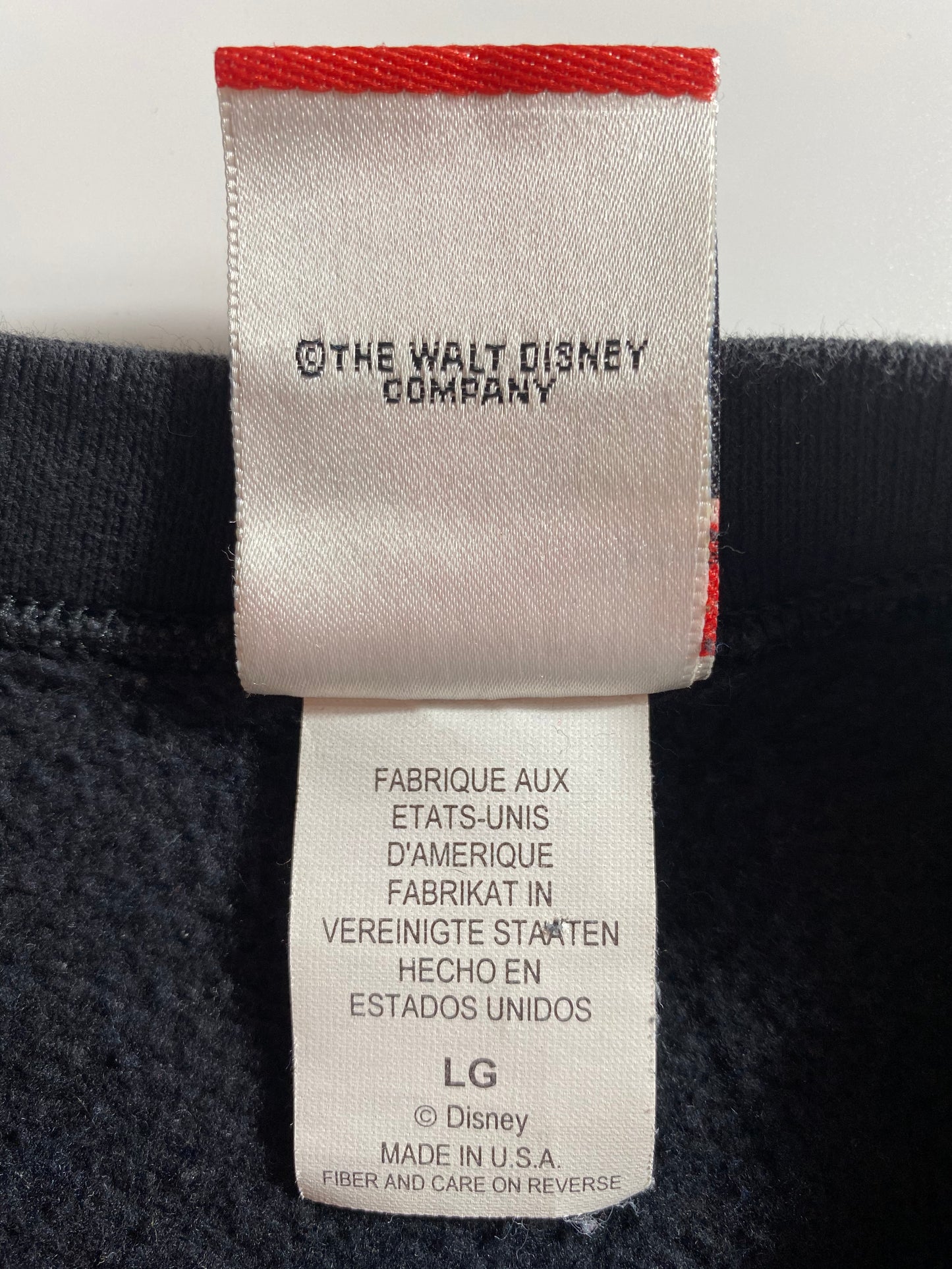 90’s DISNEY MICKEY Made in USA Size L Vintage Sweat-shirt / 8407