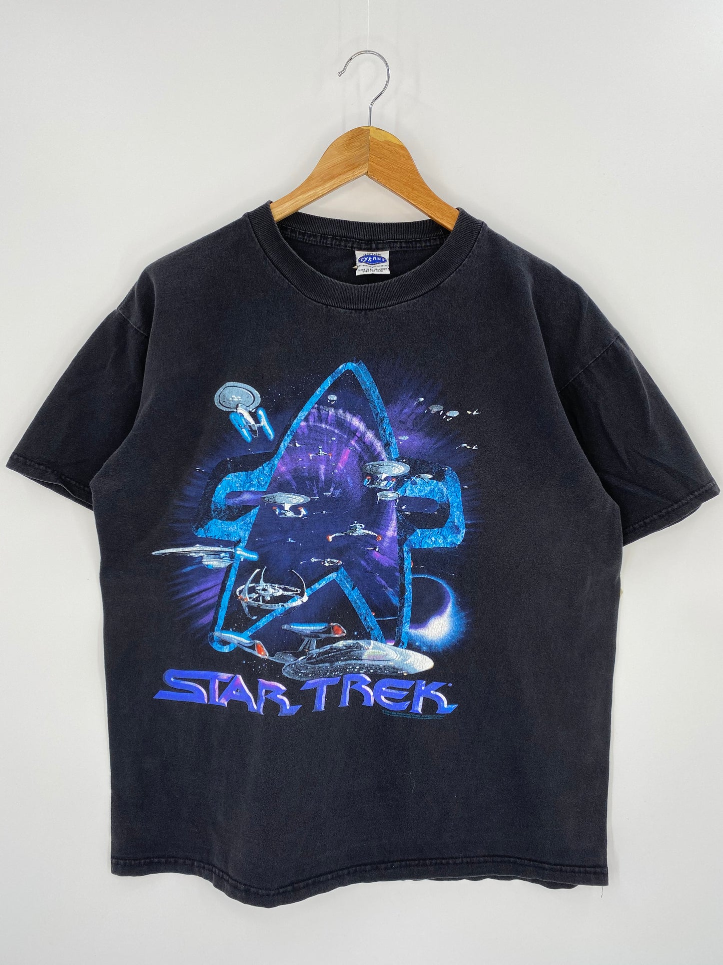 1999 STAR TREK Size L Vintage T-Shirt / 7649