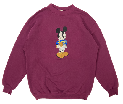 90's Vintage Mickey Mouse Made in USA Disney Sweat-Shirt / 1915