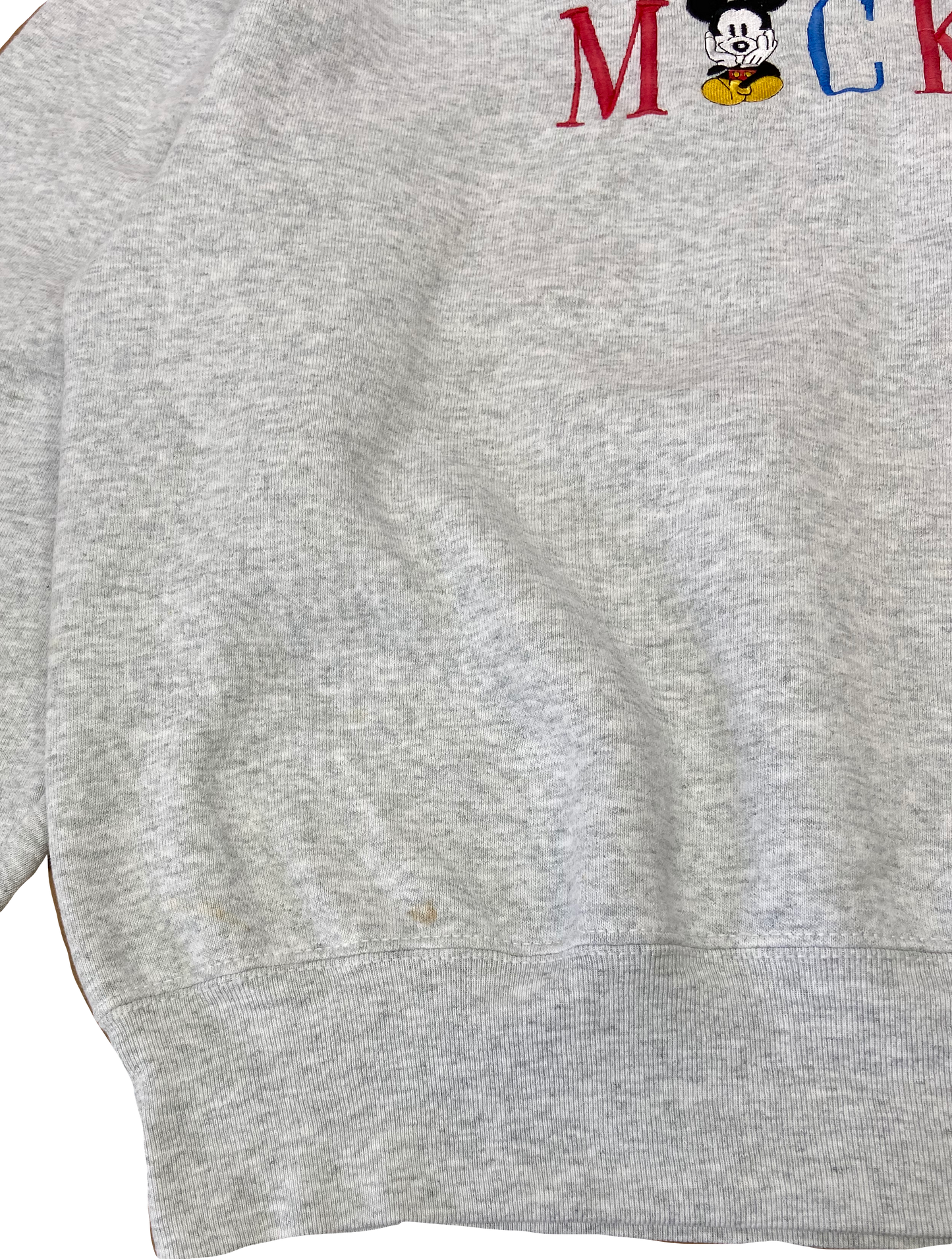 80's Vintage Mickey Mouse Made in USA Disney Sweat-Shirt / 1935