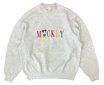 80's Vintage Mickey Mouse Made in USA Disney Sweat-Shirt / 1935