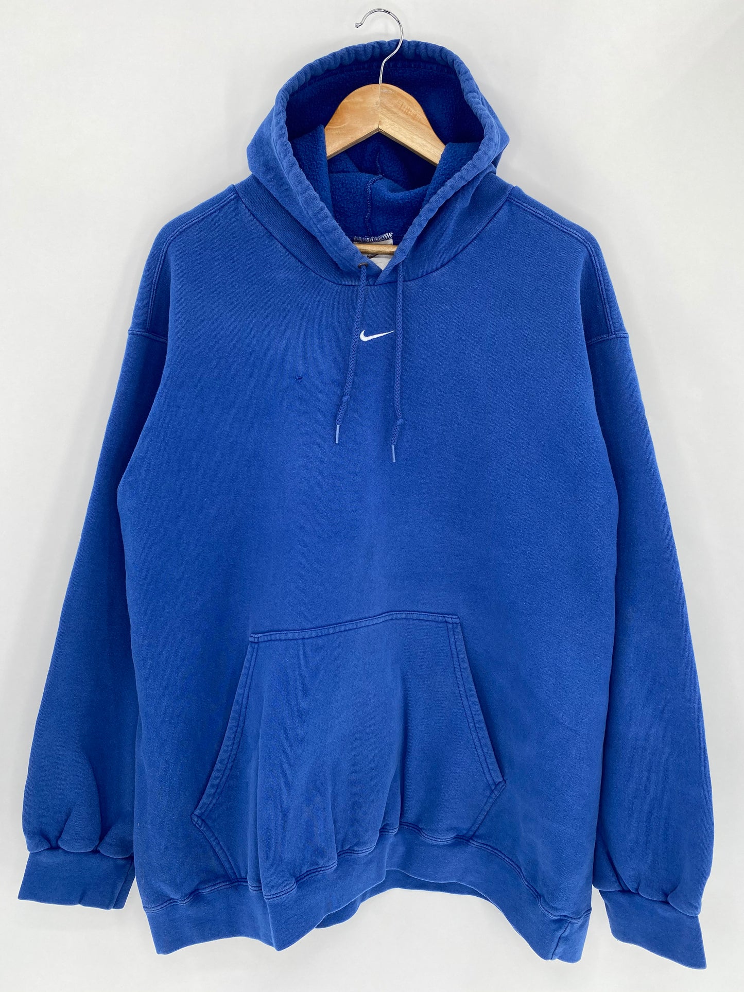 90’s NIKE Center Swoosh Size XXL Vintage Hoodie Sweat-Shirt / 5501