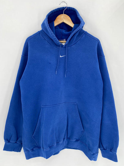 90’s NIKE Center Swoosh Size XXL Vintage Hoodie Sweat-Shirt / 5501
