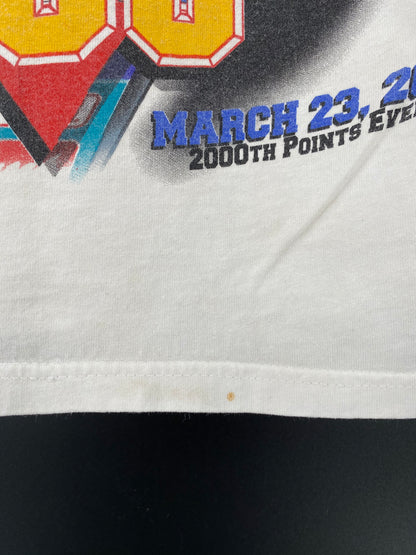 2003 NASCAR 2000TH POINTS EVENT Size M Vintage Racing T-shirt / 8959