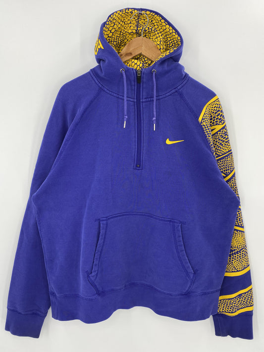 00' NIKE KOBE BRYANT Size XXL Vintage Half-zip Hoodie Sweat-shirt / K6505