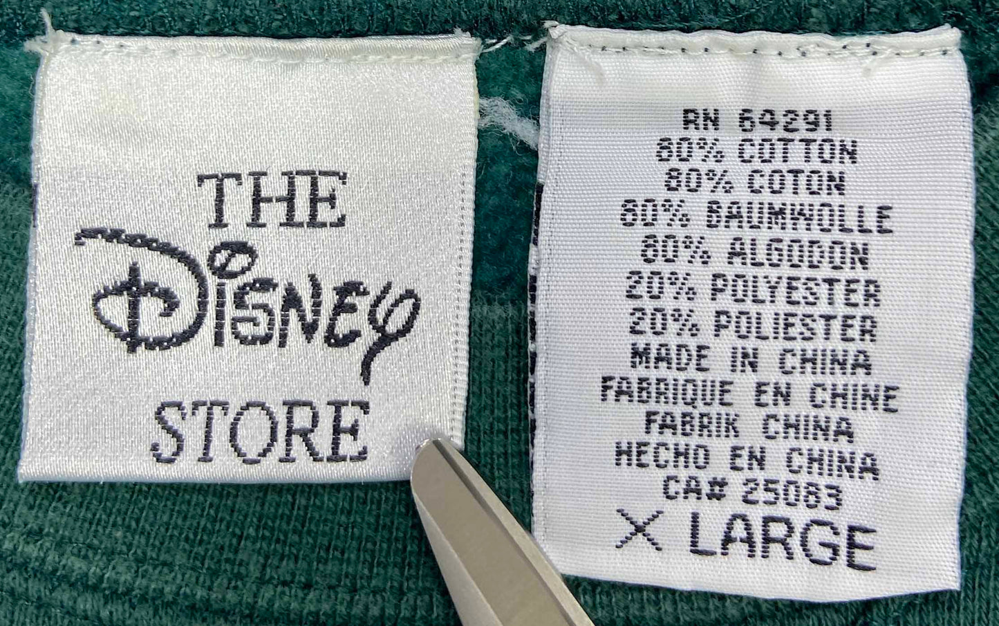 Vintage Lady and the Tramp Disney Sweat-Shirt / 1956