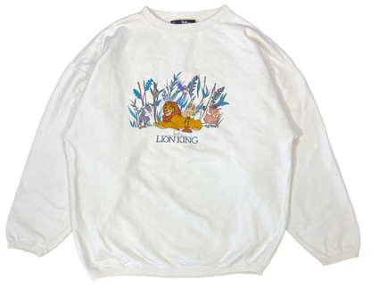 90's Vintage Lion King Made in USA Disney Sweat-Shirt / 1972