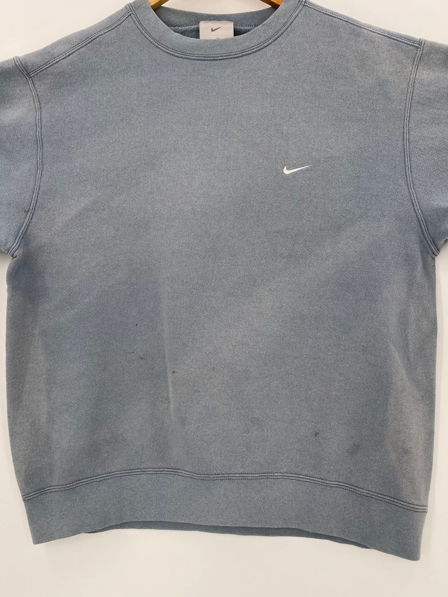 90’s NIKE Mini Swoosh Made in USA Size M Vintage Sweat-shirt / 7361