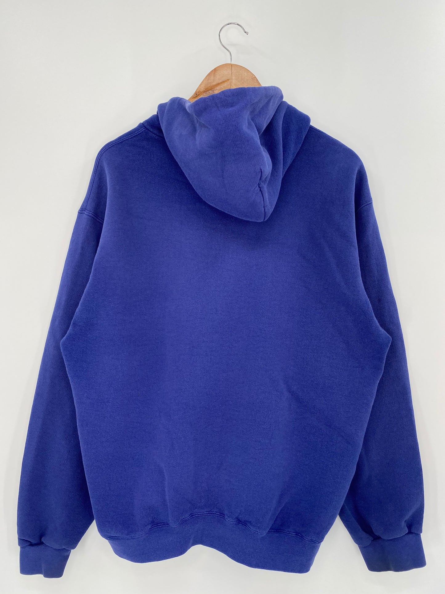 90’s NIKE Mini Swoosh Made in USA Size L Vintage Zip-up Hoodie Sweat-shirt / 8764