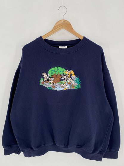 00' DISNEY Size XXL Vintage Sweat-shirt / k5461
