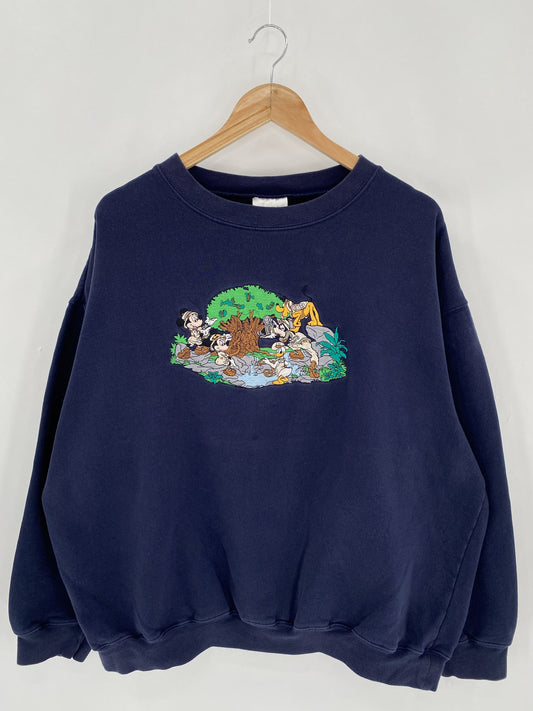 00' DISNEY Size XXL Vintage Sweat-shirt / k5461