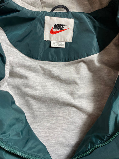 90’s NIKE Size XL Vintage Zip-up Nylon Jacket  / 8450
