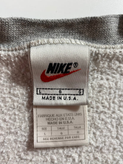 90’s NIKE Mini Swoosh Made in USA Size L Vintage Sweat-shirt /8907