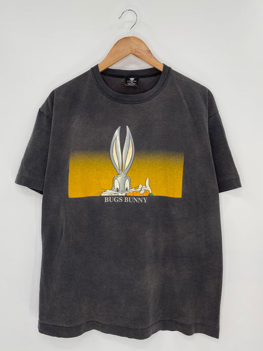 1995 LOONEY TUNES BUGS BUNNY Made in USA Size XL Vintage Sweat-shirt /  K8412