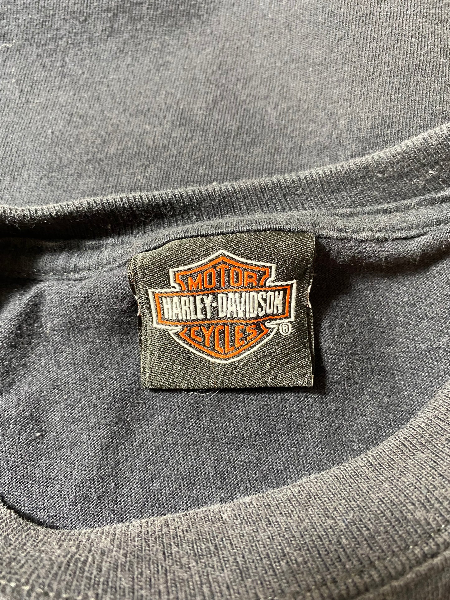 2006' HARLEY DAVIDSON Size XL Vintage Long Sleeve T-Shirts / K2490