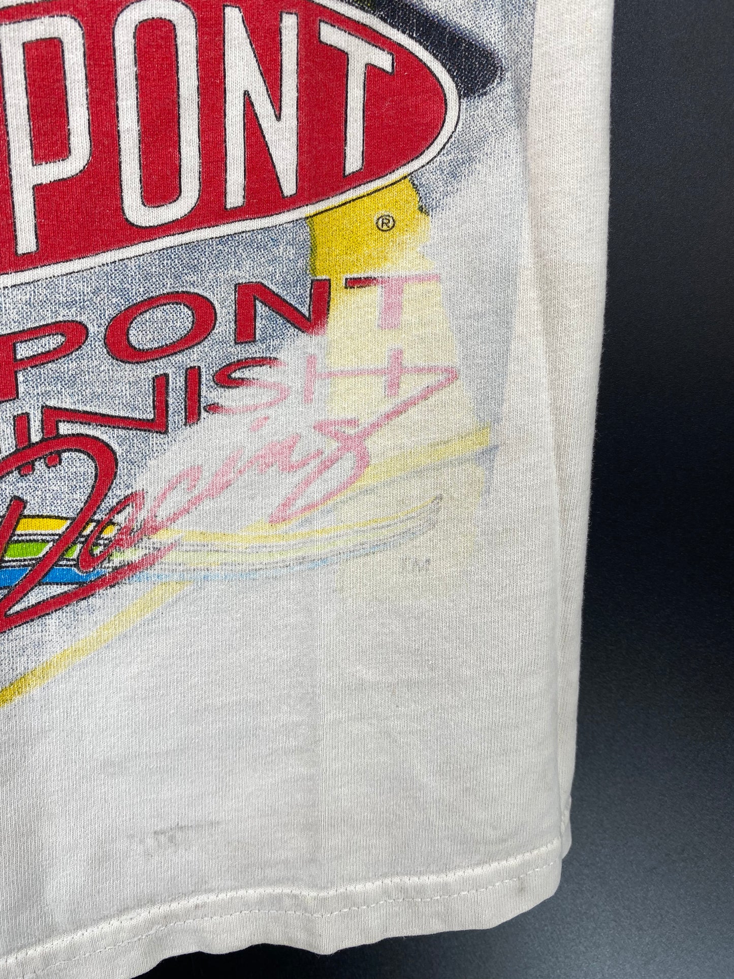 1996' NASCAR JEFF GORDON Made in USA Size L Vintage Racing T-Shirt / K2662