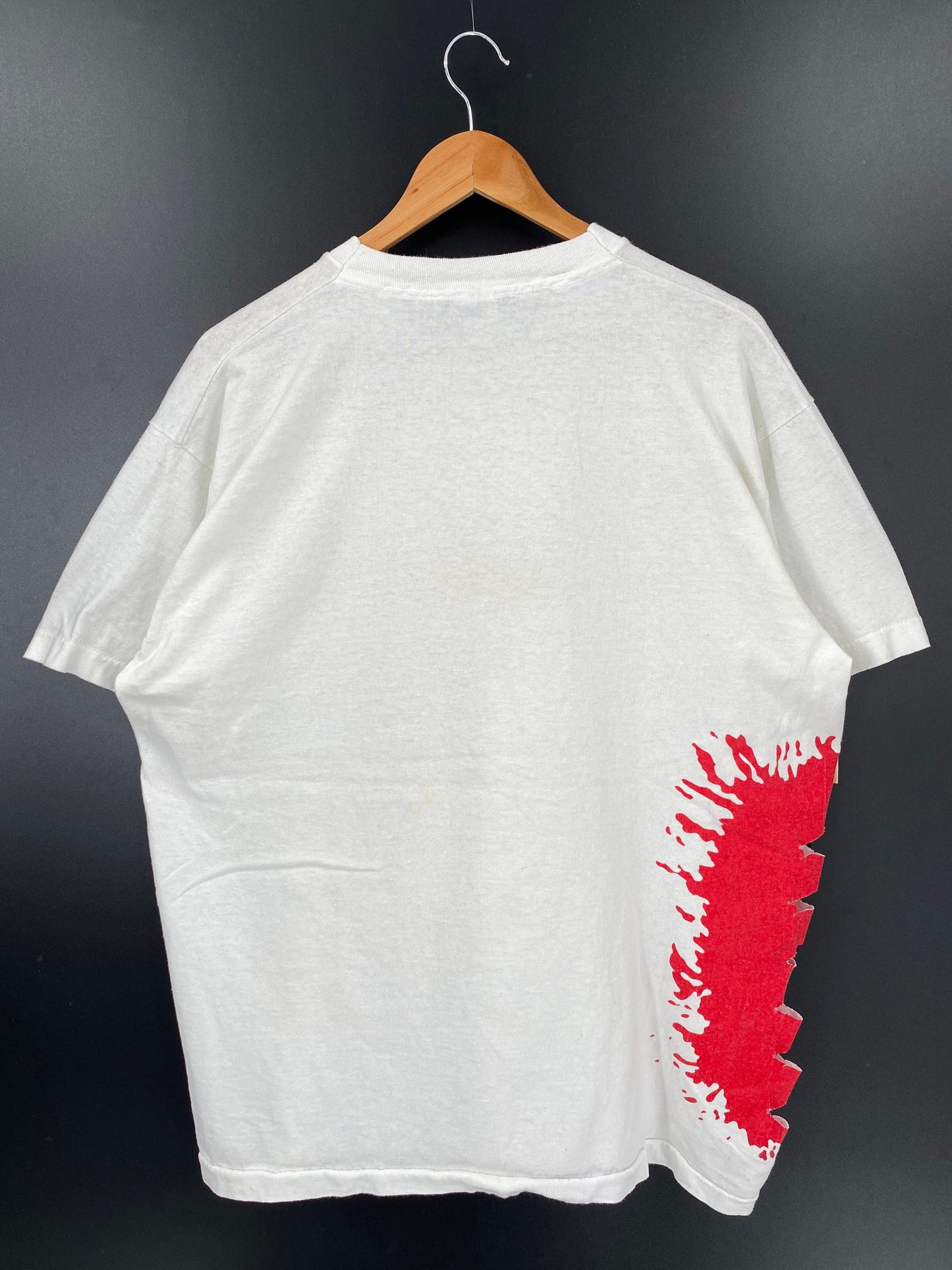 90's SHARK ATTAX Made in USA Size XL Vintage T-Shirt / E5042T