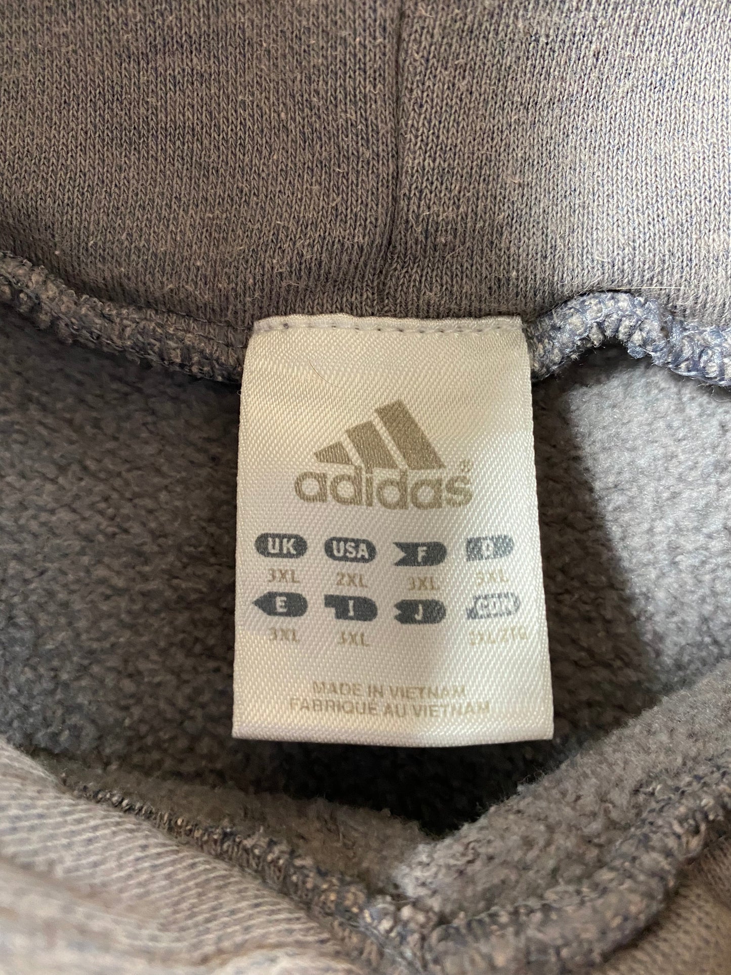 00’ ADIDAS Size XXL Vintage Hoodie Sweat shirt / A436
