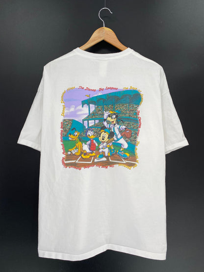90’s DISNEY BASEBALL Size XL Vintage T-Shirt / K8983