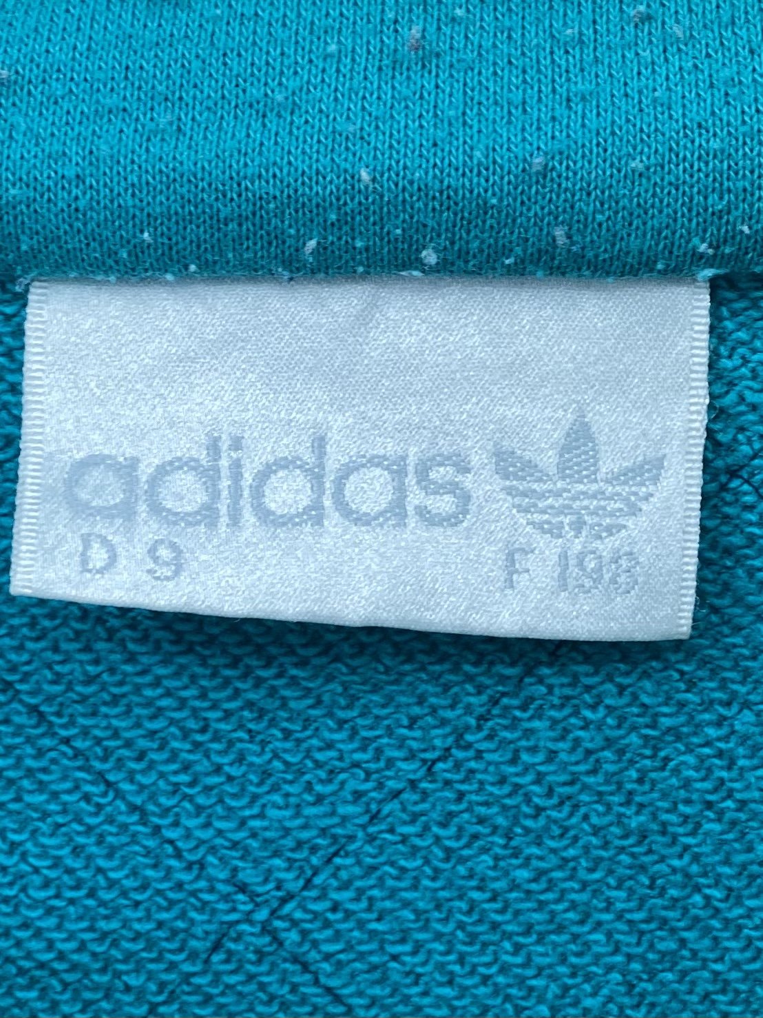 90's ADIDAS Size XL Vintage Half Zip Sweat-shirt / A6763