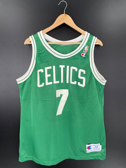 90’s BOSTON CELTICS JAYLEN BROWN MADE IN USA Size L Vintage NBA Jersey / K1747
