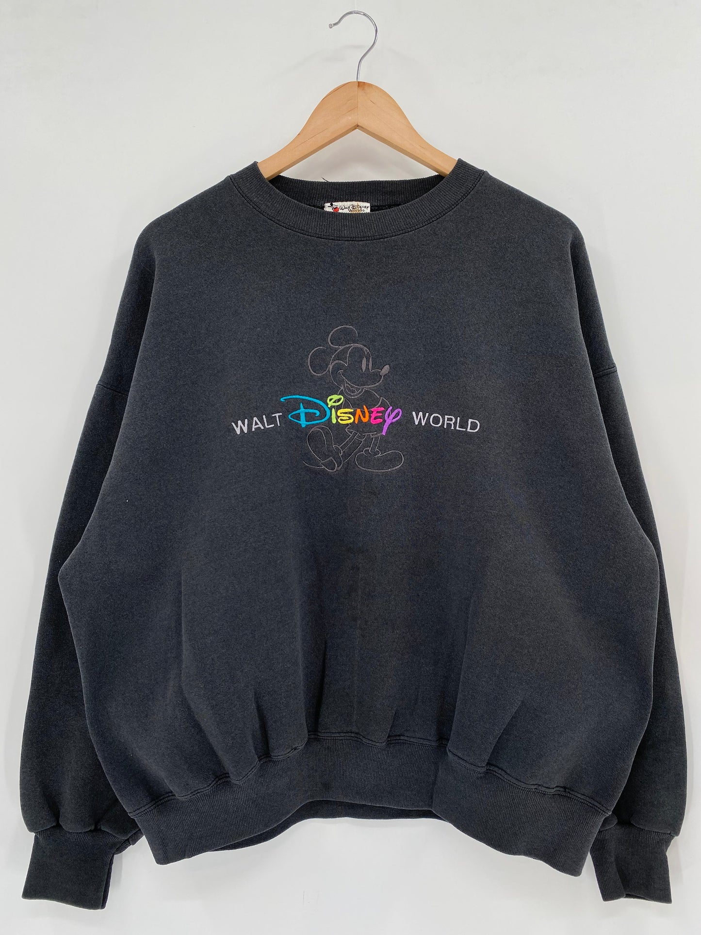 00' DISNEY MICKEY Made in USA Size XL Vintage Sweat-shirt / A3744