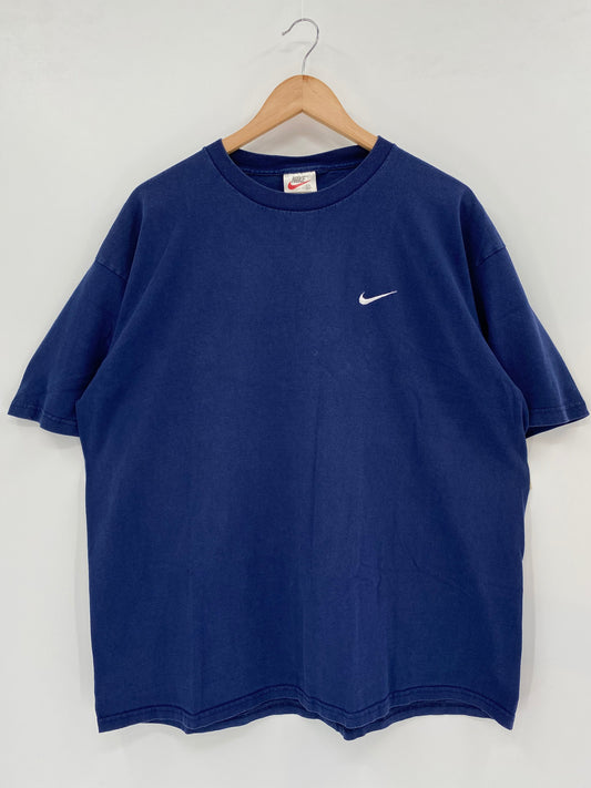 90's NIKE MINI SWOOSH Size XL Vintage T-shirt / A3782