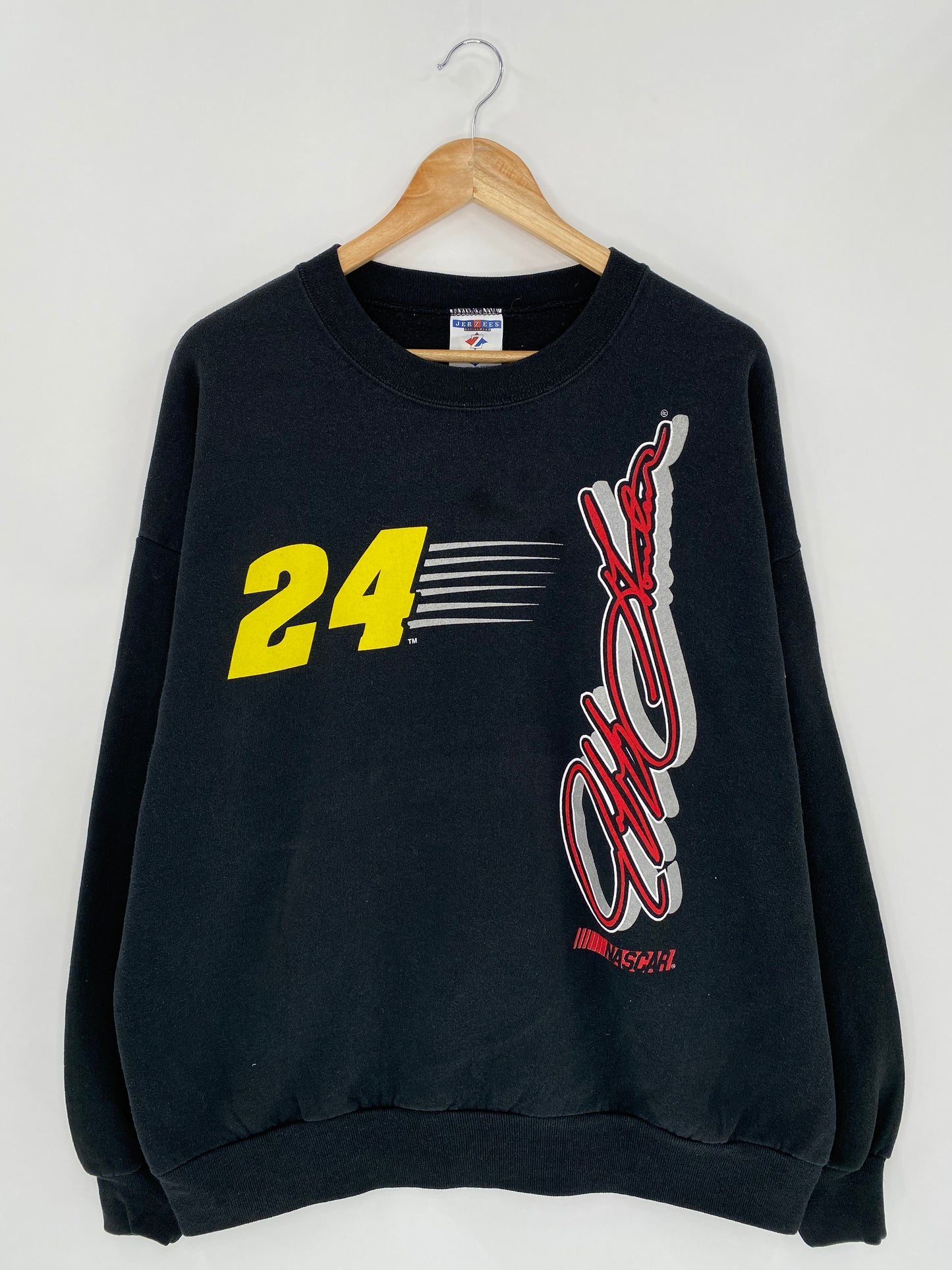1997 NASCAR 24 Made in USA Size XXL Vintage Racing Sweat-Shirt / 5717