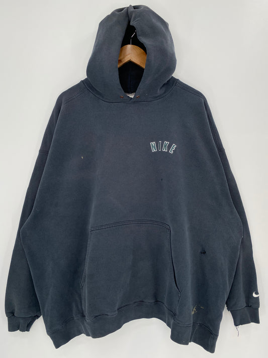 90’s NIKE Made in USA Size XXXL Vintage Hoodie Sweatshirt / 9877