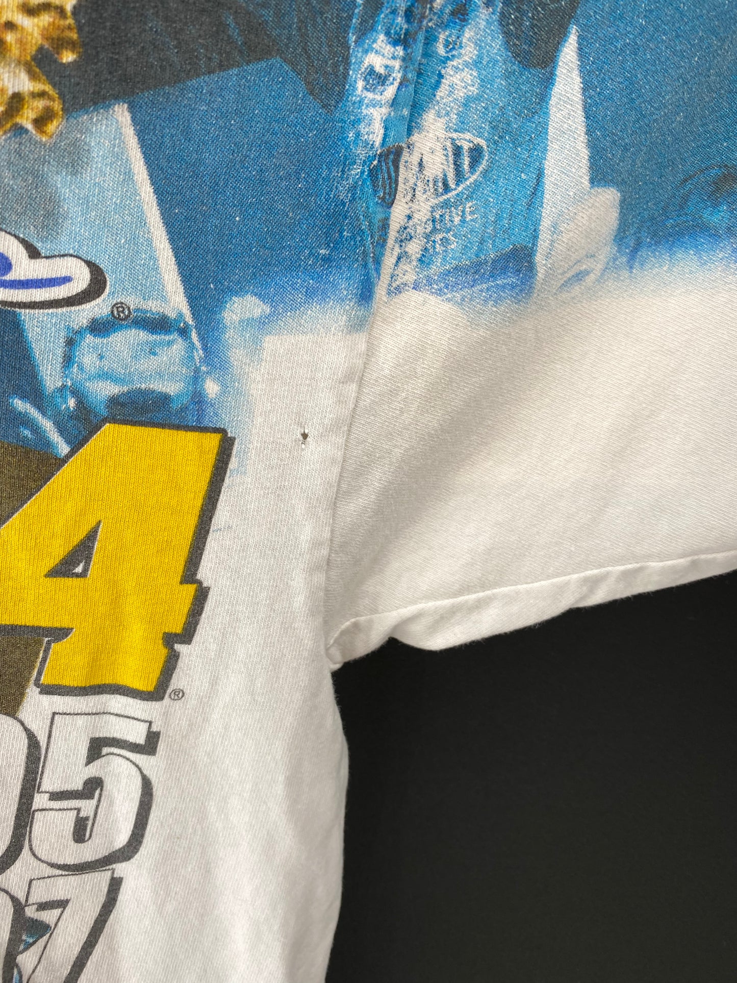 2002 DU PONT x JEFF GORDON  Size XL Vintage NASCAR Racing T-Shirt / k656