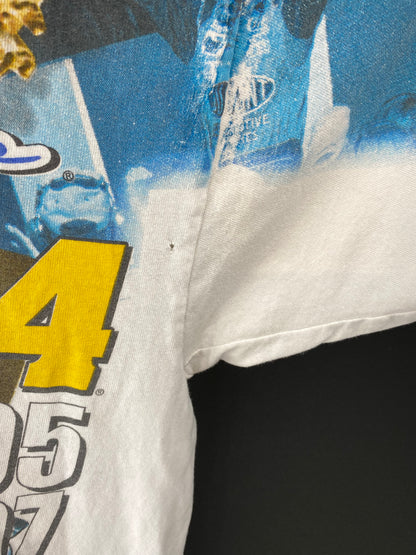 2002 DU PONT x JEFF GORDON  Size XL Vintage NASCAR Racing T-Shirt / k656