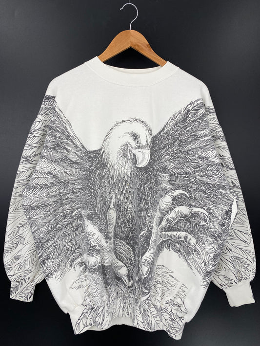 90’s EAGLE Made in USA Size XL Sweat-Shirt / A5313