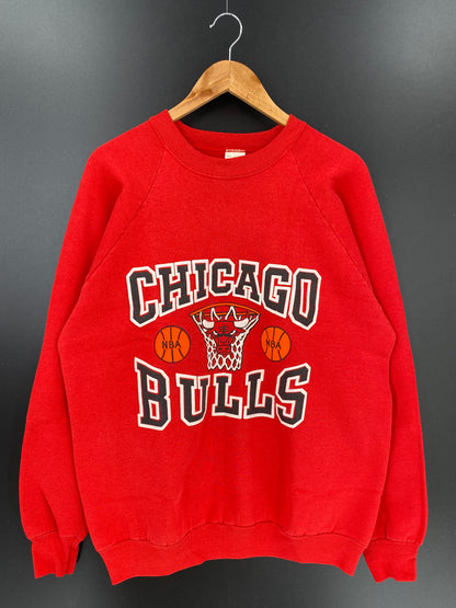 90’s CHICAGO BULLS MADE IN USA Size XXL Vintage NBA Sweat shirt / K586