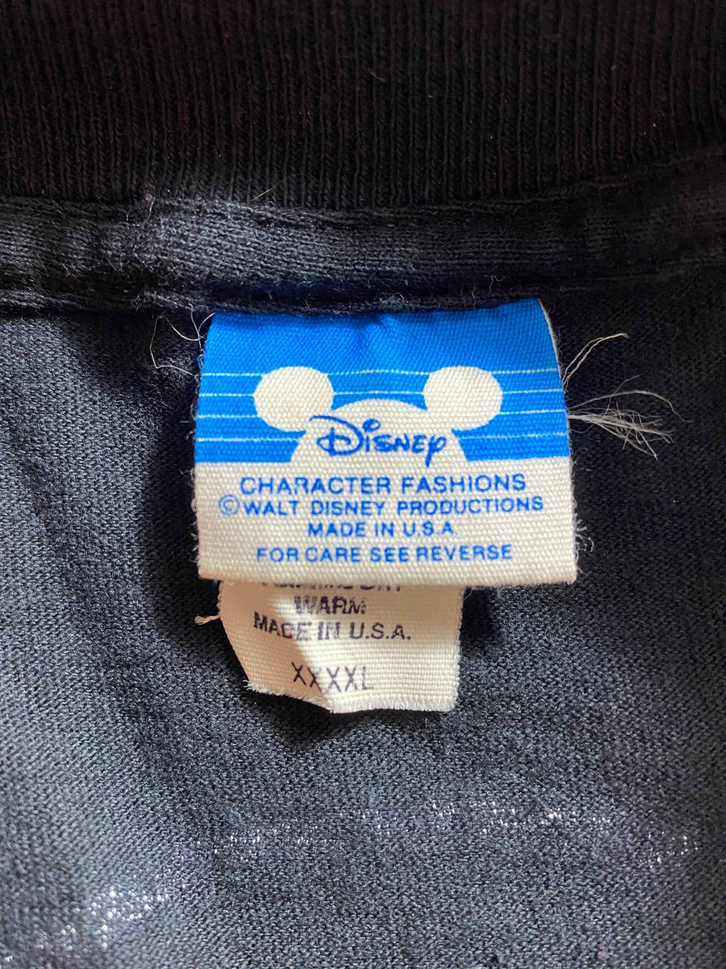 80's DISNEY MICKEY Made in USA Size XXXXL Vintage T-Shirt / K1144