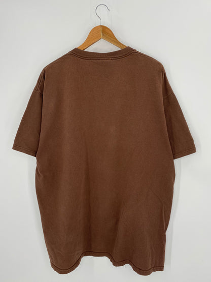 00' CLEVELAND BROWNS Size XXL Vintage NFL T-shirt / 7732