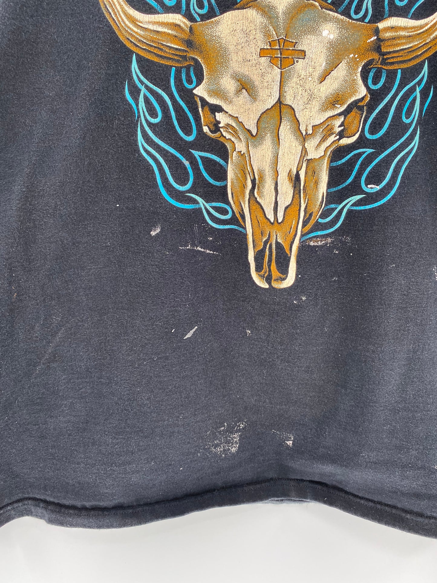 1998 Harley Davidson Vintage Made in USA Size XL Long Sleeve T-Shirt / K549