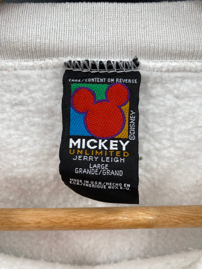90’s DISNEY MICKEY Made in USA Size L Vintage Sweat-Shirt/ K681
