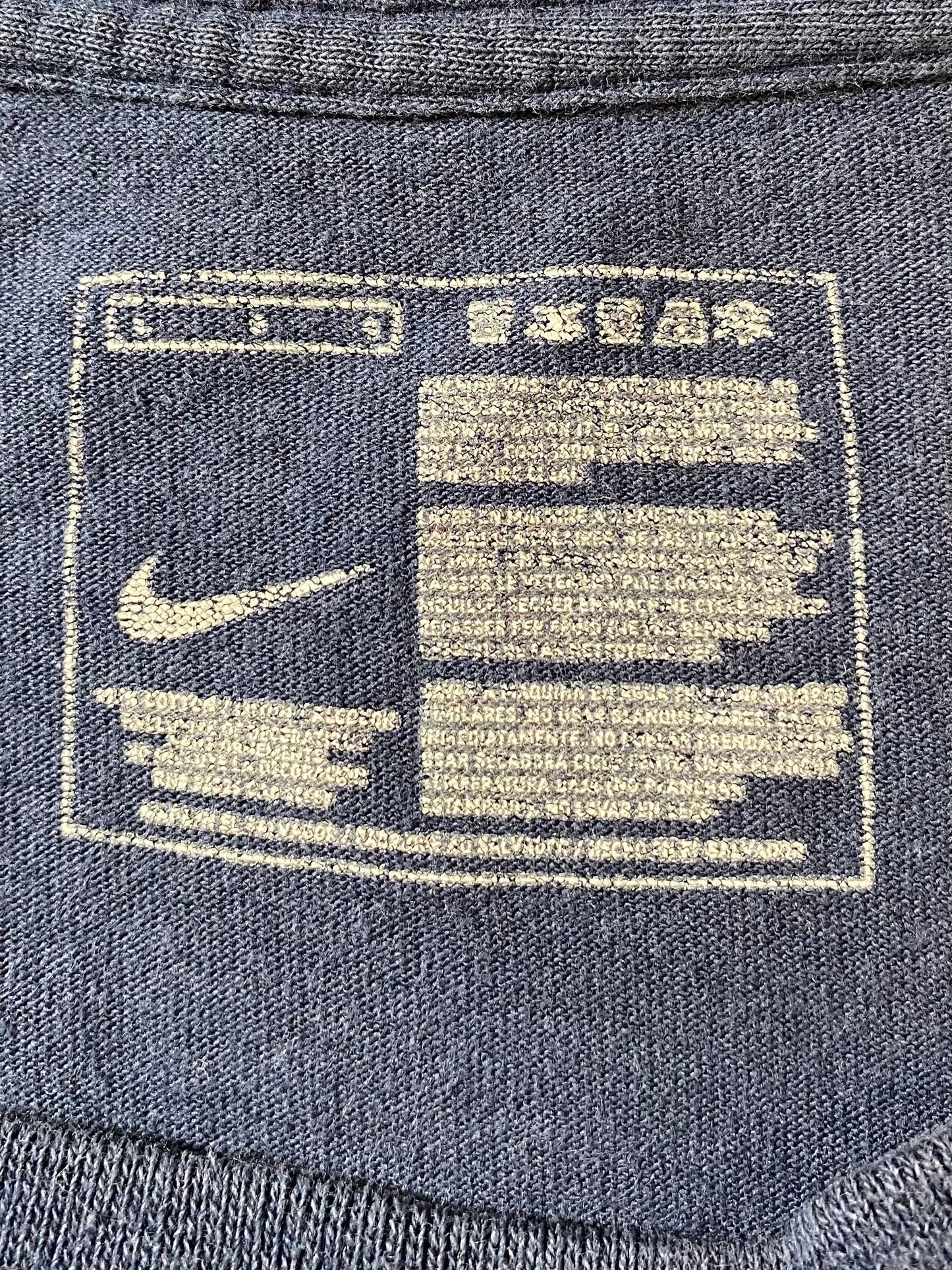 00' NIKE MINI SWOOSH Size L Vintage T-shirt / K9440