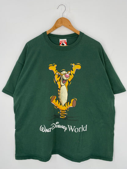 90’s DISNEY TIGGER Made in USA Size XL Vintage T-Shirt / 9364