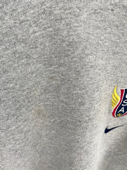 90's NIKE CENTER SWOOSH Size M Vintage Hoodie Sweat-Shirts / K3694