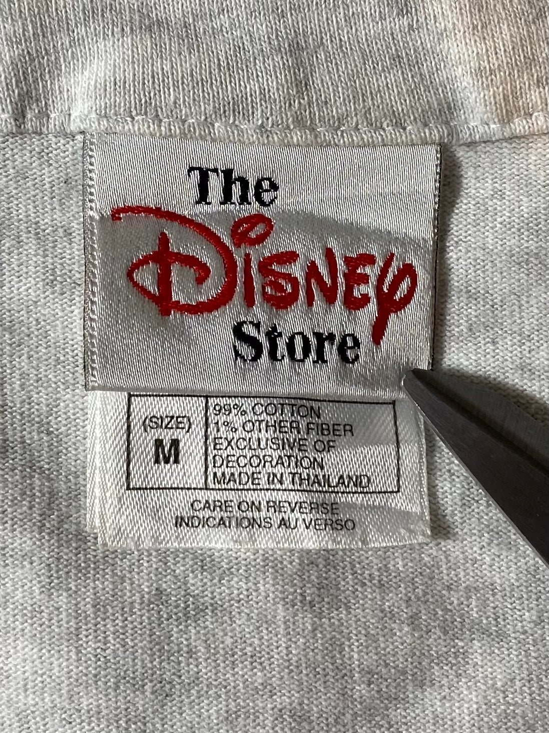 00' DISNEY GOOFY Size M Vintage Baseball-Shirt  / 8637
