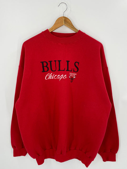 90’s Chicago Bulls Size XL Vintage NBA Sweat-shirt / 7291