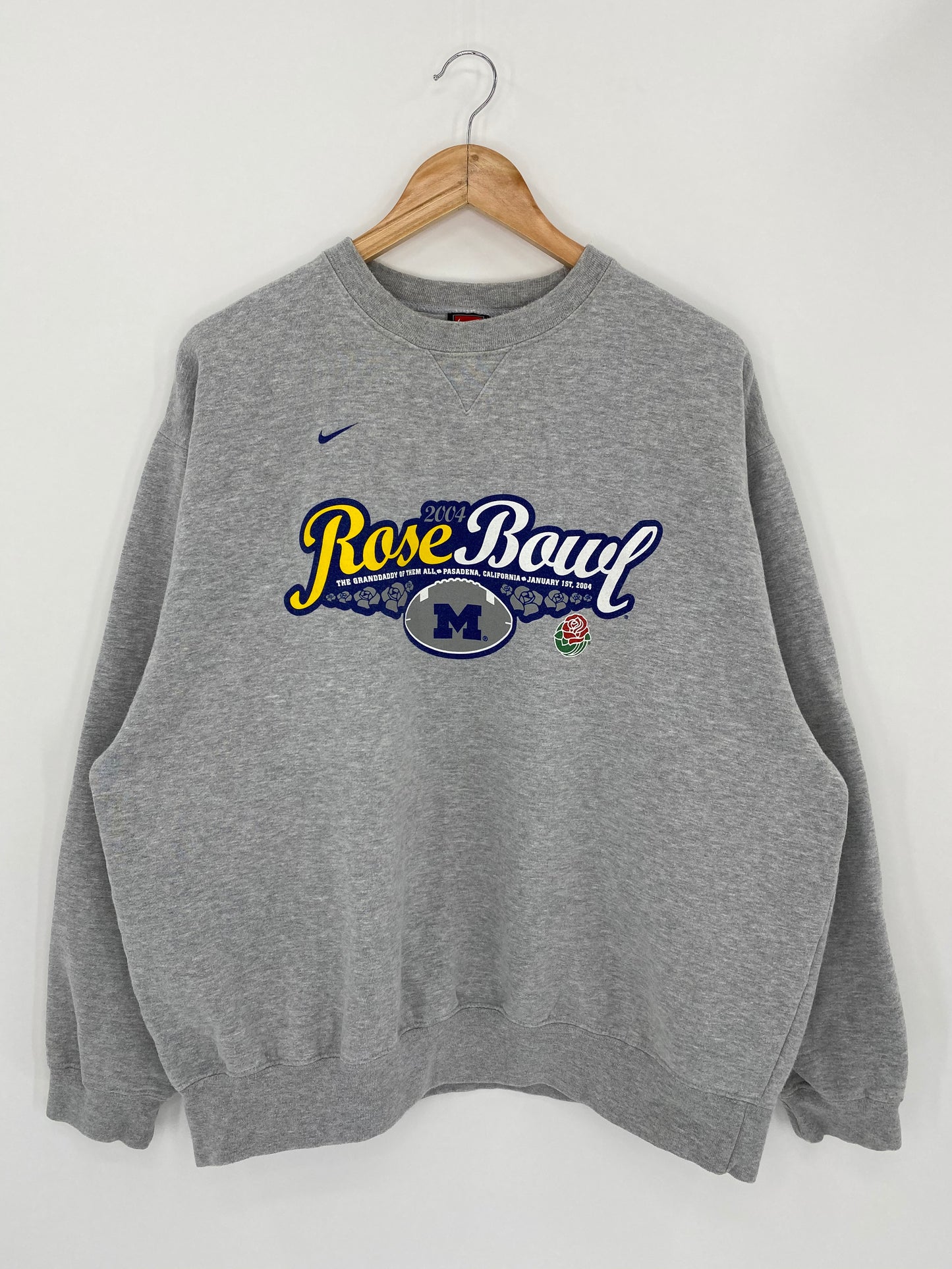 2004 NIKE Rose Bowl Size XL Vintage Sweat-Shirt / 5358